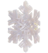 By Stær Hårklemme - Snefnug - Lys Grå