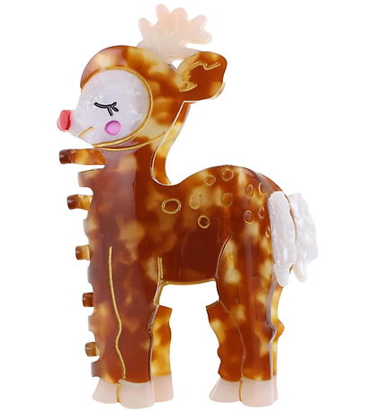 By Stær Hårklemme - Rensdyr - Brun By Stær Hårklemme - Rensdyr - Brun