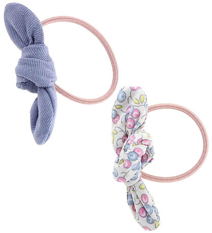 By Stær Hårelastikker - 2-pak - Blå Mix