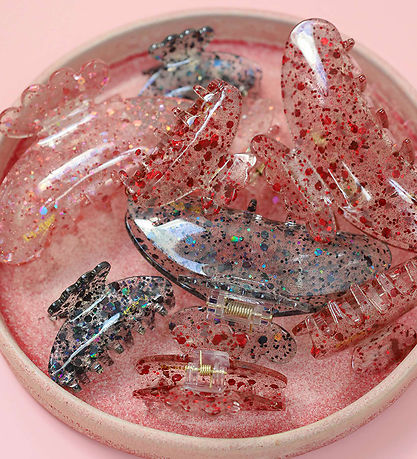 By Stær Hårklemme - Asta - Confetti Rød