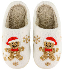 By Stær Slippers - Slippers - Gingerbread Man - Beige