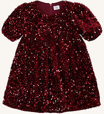 Hust And Claire Kjole - HCKaroline Sequins - New Maroon