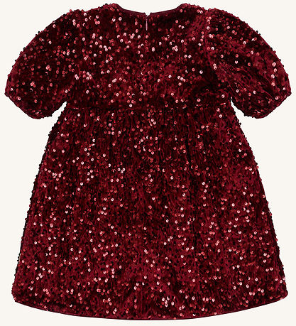 Hust And Claire Kjole - HCKaroline Sequins - New Maroon