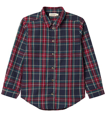 MarMar Skjorte - Tommy - Pilot Navy Check MarMar Skjorte - Tommy - Pilot Navy Check