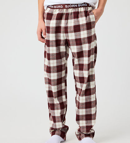 Björn Borg Pajama Set Trousers - Forest Tartan