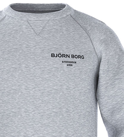 Björn Borg Sweatshirt - Essential - Light Grey Melange