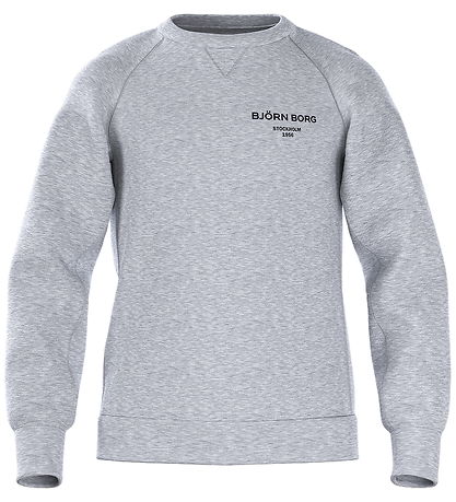 Björn Borg Sweatshirt - Essential - Light Grey Melange