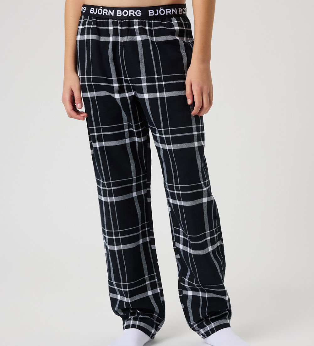 Björn Borg Pyjamas Hosen - Lounge Pattern - Björn Borg - 7-8 Jahre (122-128) - Hosen - Baumwolle