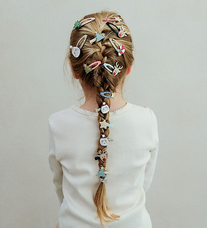 Mimi & Lula Hårspænder - 4-pak - Rudolph & Candy Christmas