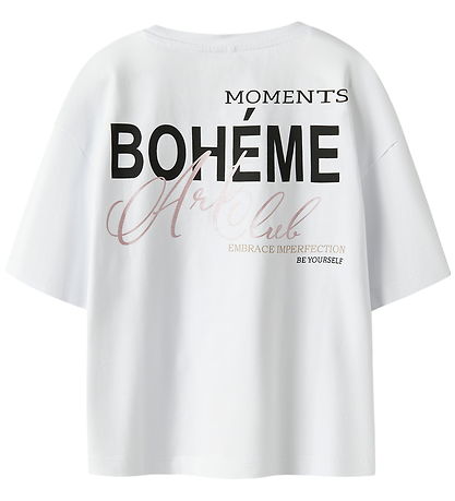 Name It T-shirt - NkfSvea - Bright White