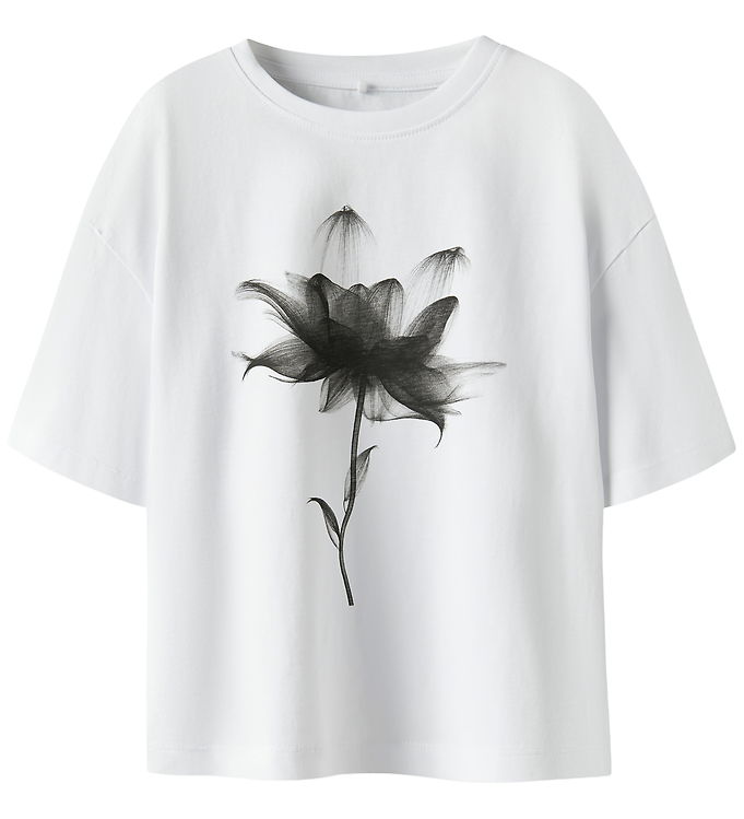 Name It T-shirt - NkfSvea - Bright White