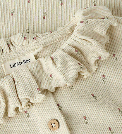 Lil' Atelier Nattøj - NmfGago - Turtledove/Floral