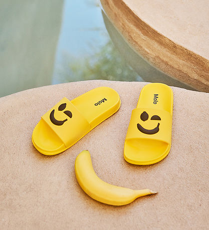 Molo Badesandaler - Zhappy - Warm Yellow