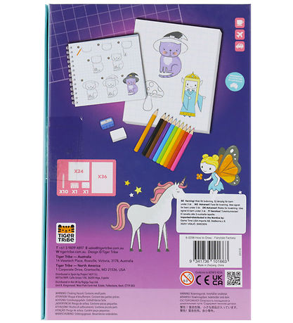 How to Draw Tegnesæt - Lær At Tegne - Fairytale Fantasy