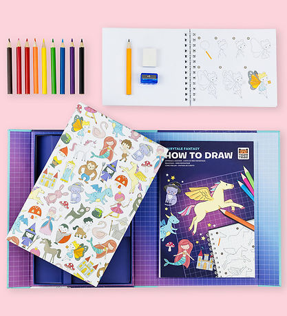 How to Draw Tegnesæt - Lær At Tegne - Fairytale Fantasy