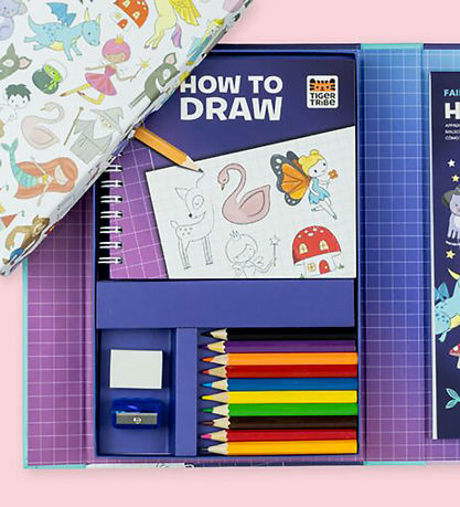 How to Draw Tegnesæt - Lær At Tegne - Fairytale Fantasy