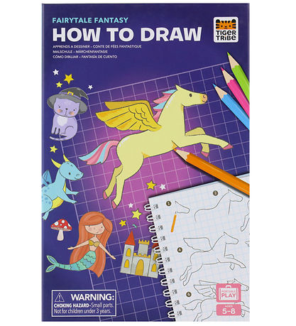 How to Draw Tegnesæt - Lær At Tegne - Fairytale Fantasy