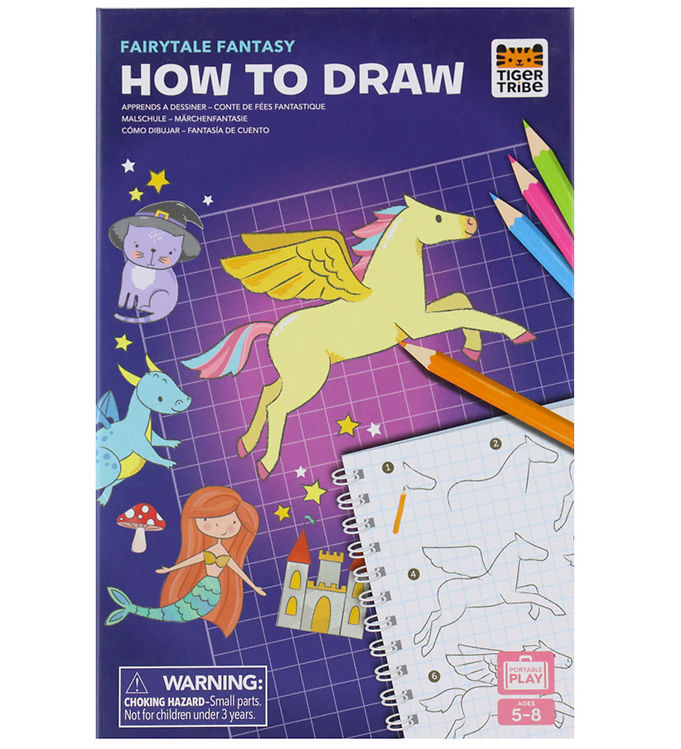 How to Draw Tegnesæt - Lær At Tegne - Fairytale Fantasy