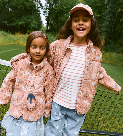 Liewood Fleecejakke - Nolan - Sweethearts / Pale tuscany