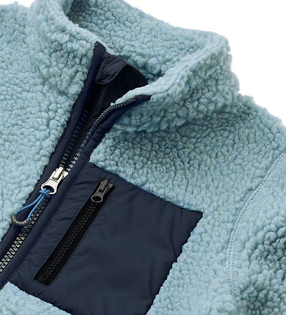 Liewood Fleecejakke - Nolan - Beach blue