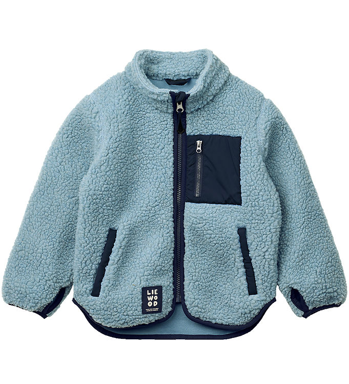 Liewood Fleecejakke - Nolan - Beach Blue