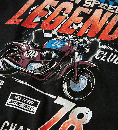 Name It T-shirt - NkmBank - Black