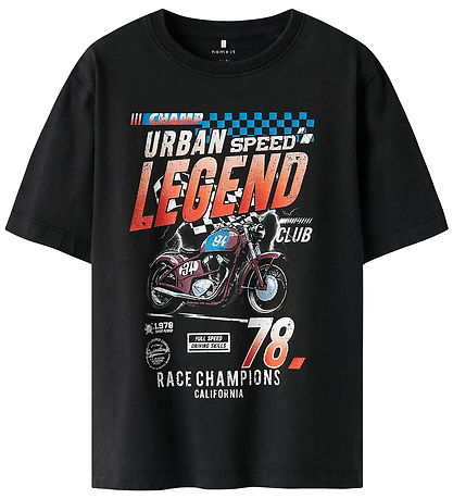 Name It T-shirt - NkmBank - Black