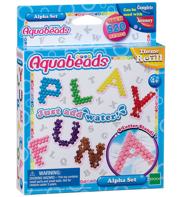 Aquabeads Perlesæt - Alpha set