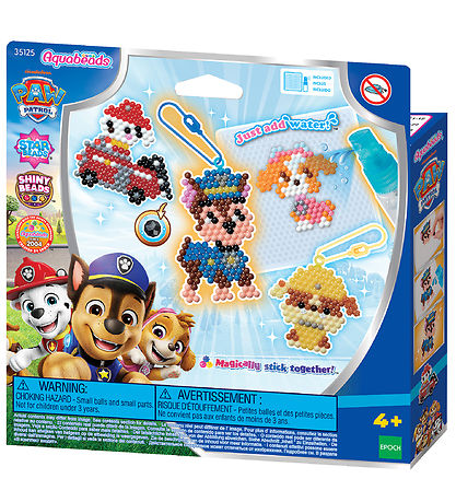 Aquabeads Perlesæt - Nøgleringe - Paw Patrol