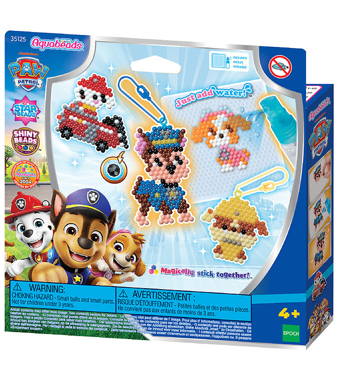 Aquabeads Perlesæt - Nøgleringe - Paw Patrol