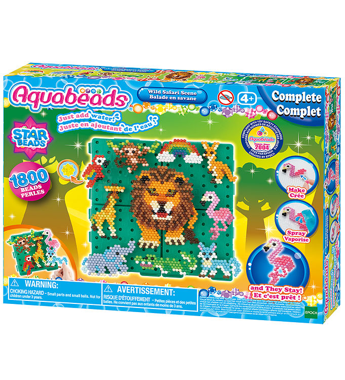 Aquabeads Perlesæt - Wild Safari Scene