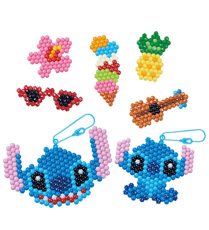 Aquabeads Perlesæt - Nøgleringe - Stitch