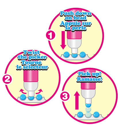 Aquabeads Perlepen - Pink