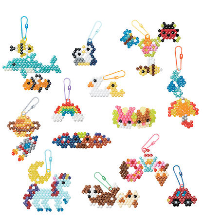 Aquabeads Perlesæt - Nøglering - Designer Party