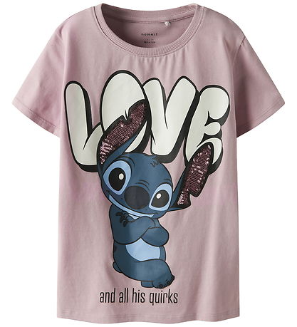 Name It T-shirt - NkfOdina - Keepsake Lilac