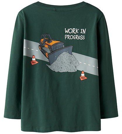 Name It Bluse - NmmOfek - Bistro Green