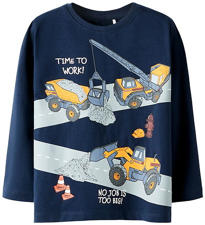 Name It Bluse - NmmOfek - Navy Blazer Name It Bluse - NmmOfek - Navy Blazer