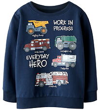 Name It Sweatshirt - NmmOrson - Navy Blazer Name It Sweatshirt - NmmOrson - Navy Blazer