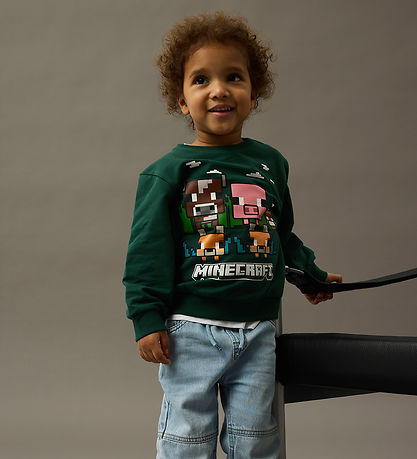 Name It Sweatshirt - NmmNell - Bistro Green Name It Sweatshirt - NmmNell - Bistro Green