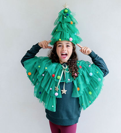 Mimi & Lula Kappe - Grønt Juletræ Mimi & Lula Kappe - Grønt Juletræ