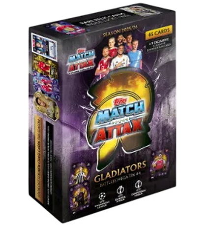 Fodboldkort - Asst. - Topps Match Attax Champions League Mega Ti