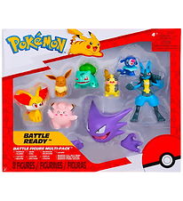 Pokémon Figurer - Battle Figure - 8 Stk.