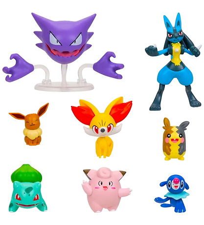 Pokémon Figur - 8-pak - Battle Figure