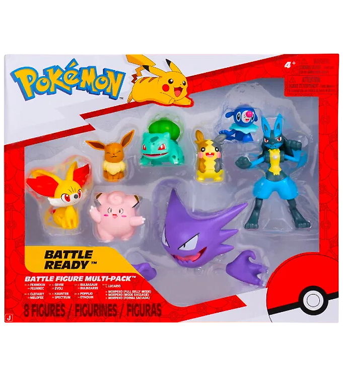 Pokémon Figurer - Battle Figure - 8 Stk.