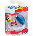 Pokémon Figure - Clip 'N' GO - Fuecoco w. Great Ball Pokémon Figure - Clip 'N' GO - Fuecoco w. Great Ball