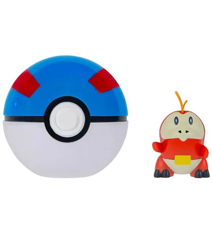 Pokémon Figure - Clip 'N' GO - Fuecoco w. Great Ball