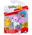 Pokémon Figure - Battle Figure - 3-Pack - Pikachu/Gible/Ponyta Pokémon Figure - Battle Figure - 3-Pack - Pikachu/Gible/Ponyta