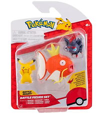 Pokémon Figure - Battle Figure - 3-Pack - Pikachu/Magikarp/Zorua