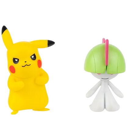 Pokémon Figur - Battle Figure - 2-pak - Ralts/Pikachu