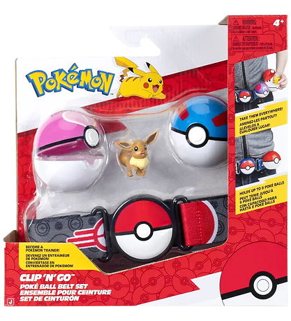 Pokémon Bæltesæt - Clip 'N' Go